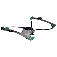 740-085 Convertible Front, Passenger Side OE Solutions Series Power Window Regulator, Without Motor