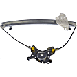 740-100 Front, Driver Side OE Solutions Series Power Window Regulator, Without Motor