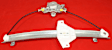 740-100 Front, Driver Side OE Solutions Series Power Window Regulator, Without Motor