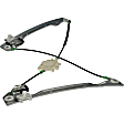 740-141 Front, Passenger Side OE Solutions Series Power Window Regulator, Without Motor