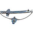 740-205 Rear, Driver Side OE Solutions Series Manual Window Regulator, Without Motor
