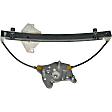 740-266 Rear, Driver Side OE Solutions Series Power Window Regulator, Without Motor