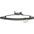 740-266 Rear, Driver Side OE Solutions Series Power Window Regulator, Without Motor