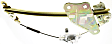 740-298 Front, Driver Side OE Solutions Series Power Window Regulator, Without Motor