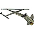 740-313 Front, Passenger Side OE Solutions Series Manual Window Regulator, Without Motor