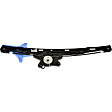 740-321 Rear, Passenger Side OE Solutions Series Power Window Regulator, Without Motor
