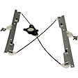 740-344 Front, Driver Side OE Solutions Series Power Window Regulator, Without Motor