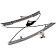 740-344 Front, Driver Side OE Solutions Series Power Window Regulator, Without Motor