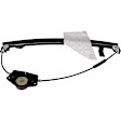 740-375 Rear, Passenger Side OE Solutions Series Power Window Regulator, Without Motor