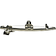 740-387 Extended Cab Pickup Rear, Passenger Side OE Solutions Series Manual Window Regulator, Without Motor