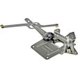 740-394 Front, Driver Side OE Solutions Series Manual Window Regulator, Without Motor