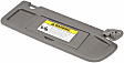 74050 Passenger Side Sun Visor, Sold Individually, Help Series