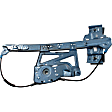 740-520 Front, Driver Side OE Solutions Series Power Window Regulator, Without Motor