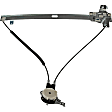 740-568 Front, Driver Side OE Solutions Series Manual Window Regulator, Without Motor