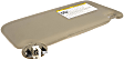 74056 Sun Visor, Beige, Polymer, Direct Fit, Sold Individually, Help Series