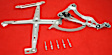 740-572 Front, Driver Side OE Solutions Series Power Window Regulator, Without Motor