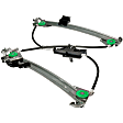 740-602 Front, Driver Side OE Solutions Series Power Window Regulator, Without Motor