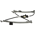 740-602 Front, Driver Side OE Solutions Series Power Window Regulator, Without Motor