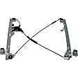 740-644 Front, Driver Side OE Solutions Series Power Window Regulator, Without Motor
