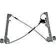 740-644 Front, Driver Side OE Solutions Series Power Window Regulator, Without Motor