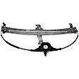 740-667 Front, Passenger Side OE Solutions Series Power Window Regulator, Without Motor