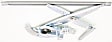 740-737 Front, Driver Side OE Solutions Series Power Window Regulator, Without Motor
