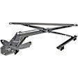 740-753 Front, Driver Side OE Solutions Series Power Window Regulator, Without Motor