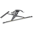 740-756 Front, Driver Side OE Solutions Series Power Window Regulator, Without Motor