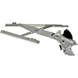740-758 Sedan Front, Driver Side OE Solutions Series Power Window Regulator, Without Motor