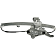 740-762 Front, Driver Side OE Solutions Series Power Window Regulator, Without Motor