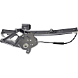 740-762 Front, Driver Side OE Solutions Series Power Window Regulator, Without Motor