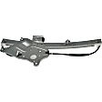 740-762 Front, Driver Side OE Solutions Series Power Window Regulator, Without Motor