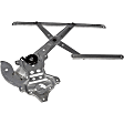 740-786 Front, Driver Side OE Solutions Series Power Window Regulator, Without Motor