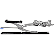 740-805 Front, Driver Side OE Solutions Series Power Window Regulator, Without Motor