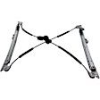 740-823 Front, Driver Side OE Solutions Series Power Window Regulator, Without Motor