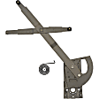 740-854 Front, Driver Side OE Solutions Series Power Window Regulator, Without Motor