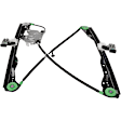 2000 Ford Focus - Front, Passenger Side Power Window Regulator, Without Motor, 4-Door, OE Solutions Series