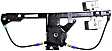 740-899 Rear, Passenger Side OE Solutions Series Power Window Regulator, Without Motor