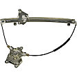 740-902 Front, Driver Side OE Solutions Series Manual Window Regulator, Without Motor