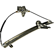 740-902 Front, Driver Side OE Solutions Series Manual Window Regulator, Without Motor