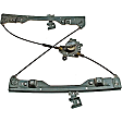 740-907 Front, Passenger Side OE Solutions Series Power Window Regulator, Without Motor