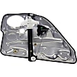 740-927 Rear, Passenger Side OE Solutions Series Power Window Regulator, Without Motor