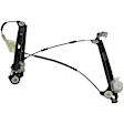 2008 BMW 135i - Convertible Front, Passenger Side Power Window Regulator, Without Motor, OE Solutions Series