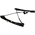 740-966 Front, Driver Side OE Solutions Series Power Window Regulator, Without Motor