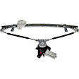 741-008 Front, Passenger Side OE Solutions Series Power Window Regulator, With Motor