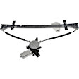 741-008 Front, Passenger Side OE Solutions Series Power Window Regulator, With Motor