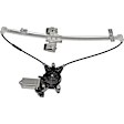 741-074 Rear, Passenger Side OE Solutions Series Power Window Regulator, With Motor