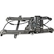 741-077 Front, Driver Side OE Solutions Series Power Window Regulator, With Motor