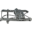 741-078 Front, Passenger Side OE Solutions Series Power Window Regulator, With Motor