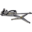 741-106 Front, Driver Side OE Solutions Series Power Window Regulator, With Motor